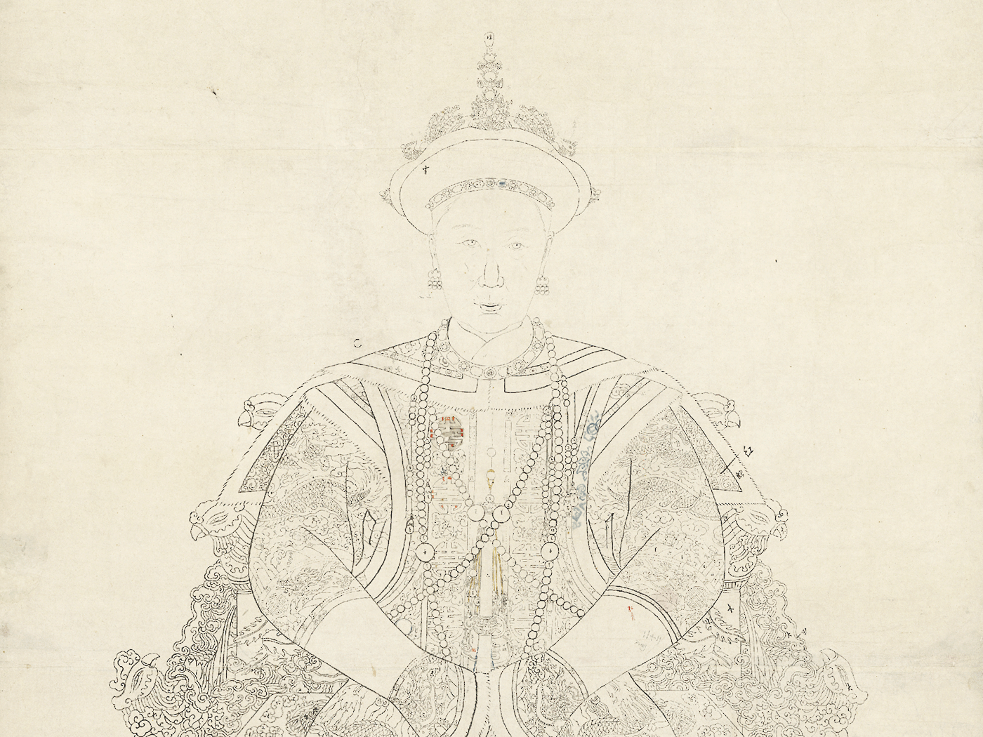 The Xiaoqin Xian Empress in Court Attire