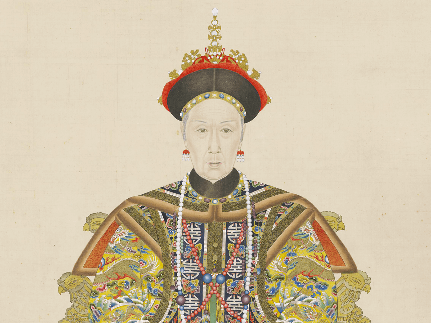 The Xiaoqin Xian Empress in Court Attire